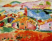 Henri Matisse Les toits de Collioure, painting